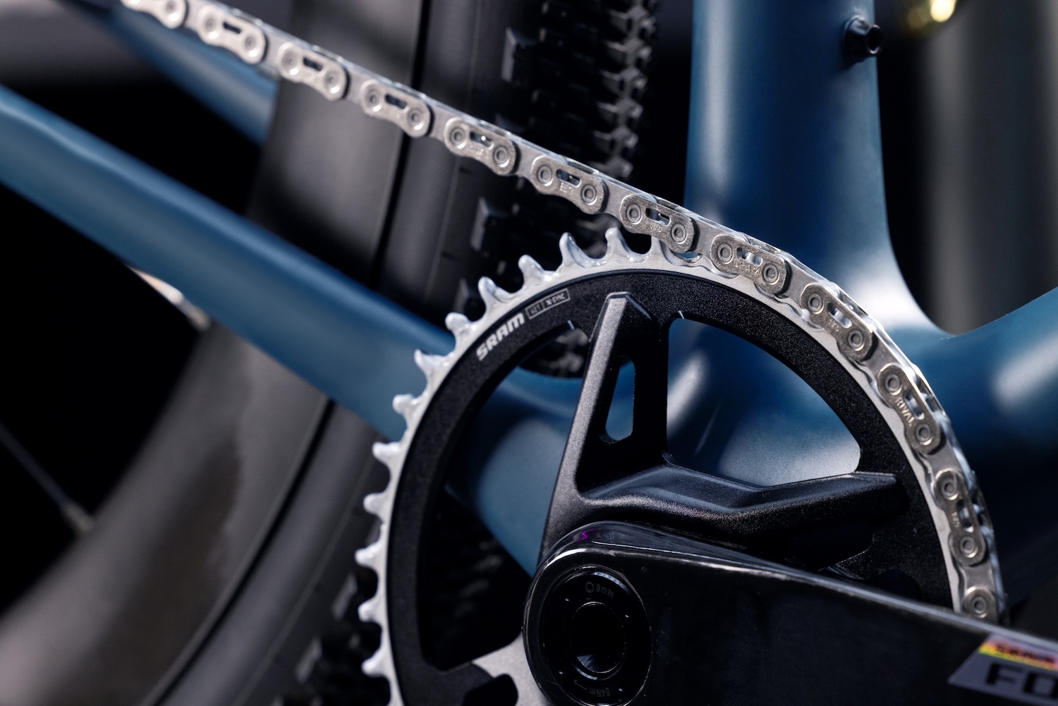 チェーンワックス 乾燥状態 施工後のチェーン表面の状態